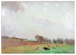Landskap Från Skåne by Eva BAGGE