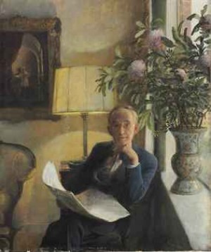 Portrait Of The Artist's Father by John KOCH