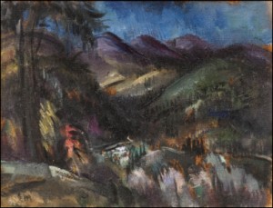 Bergslandskap by Eemu MYNTTI