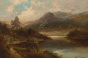 Highland Loch by Henry COOPER