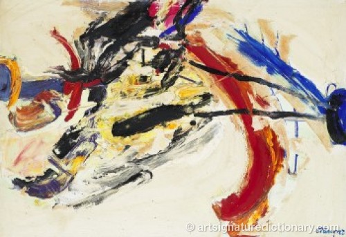 No Title by Maria STANGRET-KANTOR - auction artwork with signature