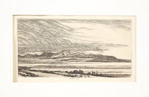 Landskapsmotiv by Roi PARTRIDGE - auction artwork with signature