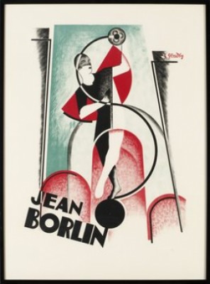 Jean Börlin by Serge GLADKY - auction artwork with signature