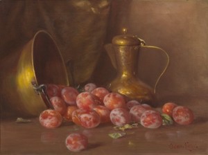 Still Life With Plums by Adam LEHR