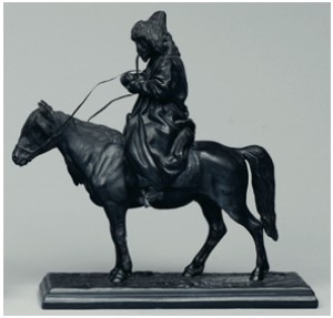 A Cossack by Artemi OBER - auction artwork with signature