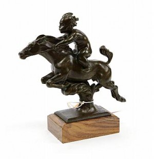Ridande Putti by Alfred OHLSON