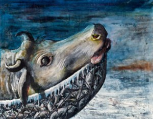Der Fischzug Der Kuh by Edgar ENDE - auction artwork with signature