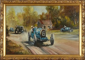 French Grand Prix 1930 by Dion PEARS