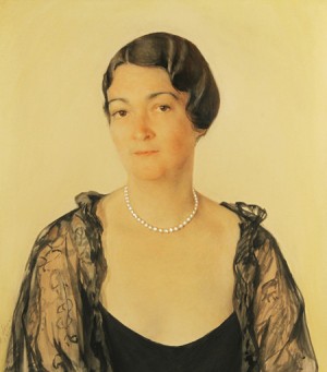 Portrait Of Alexandra Mellon Grange Hawkin by Savelii Abramovich SORINE