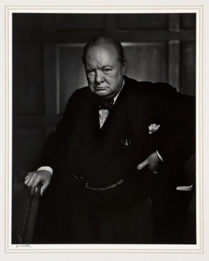 Winston Churchill by Yousuf KARSH