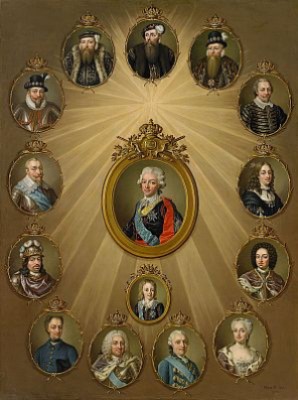 Den Gustavianska Familjen by Ulrica PASCH