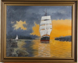 Marint Motiv by Ture JANSSON - auction artwork with signature
