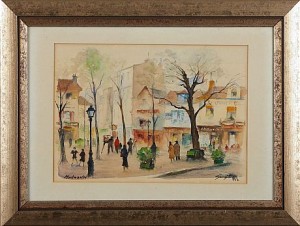 Montmartre by Fernand GUIGNIER - auction artwork with signature
