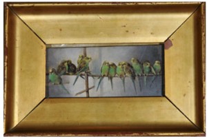 Undulater På Rad. by Marie LAUX - auction artwork with signature