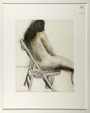 Untitled, Seated Nude by Paul Wonner WONNER