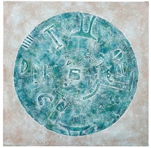 The Green Planet by Esa BLICK - auction artwork with signature