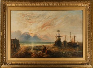 Marint Landskap by James Vivien De FLEURY