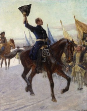 Go Morron Gossar” - Karl Xii Hälsar Sina Karoliner by Gustaf CEDERSTRÖM