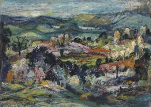 Untitled (landscape) by Krishnaji Howlaji ARA