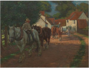 Off To The Fields by Richard Henry BROCK