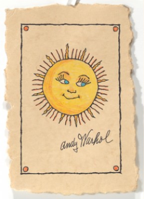 Smiling Sun by Andy WARHOL