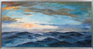 Solnedgång by Axel LIND