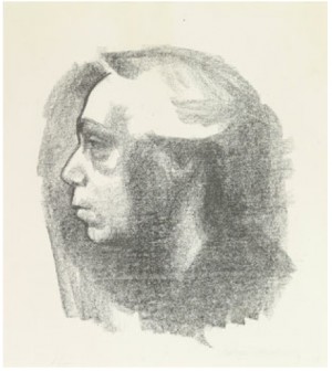 Selbstbildnis by Käthe KOLLWITZ