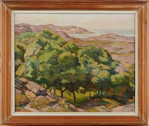 Västkustmotiv by Sigfrid ULLMAN