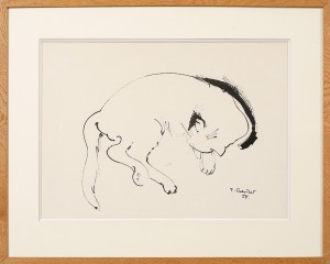 Katt by Tibor GERTLER - auction artwork with signature