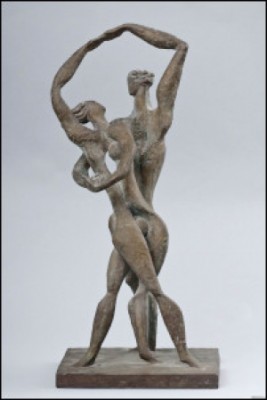 Tanssijat by Marita WALLDÉN - auction artwork with signature