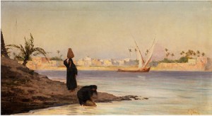 Al-qahira by Erminio KREMP - auction artwork with signature