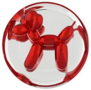 Ballon Dog, Red by Jeff KOONS
