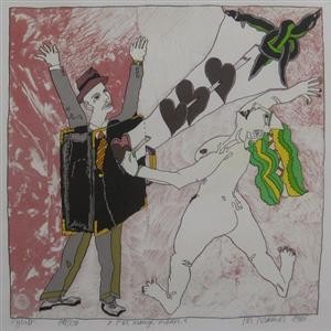 For Mange Møder by Per KRAMER - auction artwork with signature