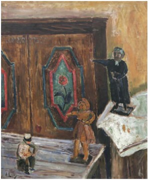 Interiör Med Skåp Och Figurer by Alexander ROOS