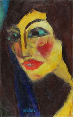 Nadja by Emil NOLDE