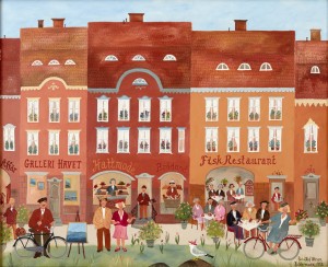 Fjädermode by Per-Olof OLSSON - auction artwork with signature