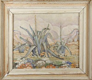 Blommande Agaves by Yngve LUNDSTRÖM