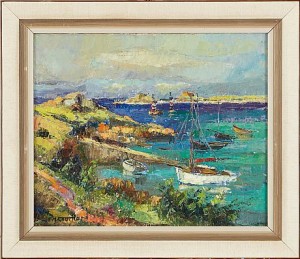 Pointe Des Douaniers by Jean Marie COUILLARD - auction artwork with signature