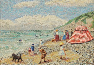 La Plage De Varengeville by Camille LESNE