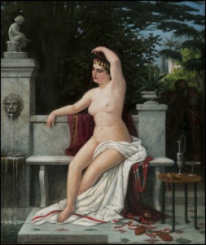Susanna In The Bath by Carl Ludwig JESSEN