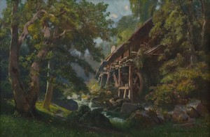 Walduhle, Wein by Friedrich FRANK