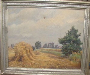 Kornhocken by Paul SPÖTTER - auction artwork with signature