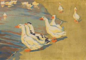 Ducks by Elisabeth CONSENTIUS - auction artwork with signature