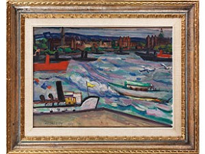 Der Hafen Von Stockholm by Moses LEVY