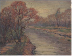 Autumn by Laszlo SZABO - auction artwork with signature