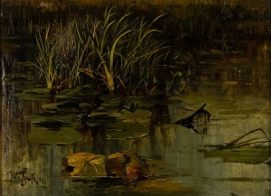 Water Lily by Yuliy Yulyevich KLEVER