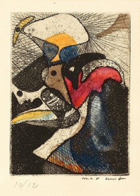 La Loterie Du Jardin Zoologique by Max ERNST