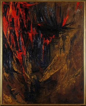 Komposition by Akiki NARUSE - auction artwork with signature