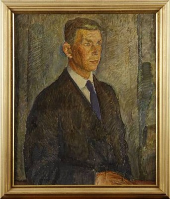 Självporträtt by Fritz BANGE