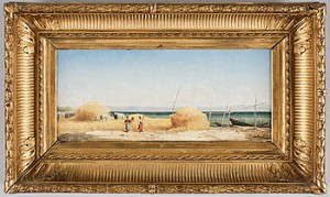Vid Stranden by Justin GABRIEL - auction artwork with signature